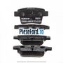 Set placute frana spate (04/2004 - 03 /2007) Ford Mondeo 2000-2007 2.0 TDCi 130 cp FMBA, N7BA, N7BB diesel | Foto 3