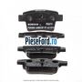 Set placute frana spate (04/2004 - 03 /2007) Ford Mondeo 2000-2007 3.0 V6 24V 204 cp REBA benzina | Foto 3