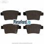 Set placute frana spate (04/2004 - 03 /2007) premium Ford Mondeo 2000-2007 ST220 226 cp MEBA benzina | Foto 5
