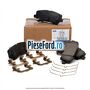 Set placute frana spate disc plin Ford Mustang 2015-2018 2.3 EcoBoost 314 cp N38H, N48H benzina