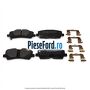 Set placute frana spate disc ventilat Ford Mustang 2015-2018 2.3 EcoBoost 314 cp N38H, N48H benzina