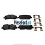 Set placute frana spate disc ventilat Ford Mustang 2018-2022 5.0 V8 450 cp 50SDEM benzina