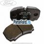 Set placute frana spate etrier Brembo Ford Transit 2006-2014 2.2 TDCi RWD 100 cp DRRA, DRRB, DRRC diesel | Foto 2