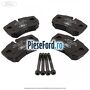 Set placute frana spate etrier Brembo Ford Transit 2006-2014 2.2 TDCi RWD 100 cp DRRA, DRRB, DRRC diesel | Foto 4