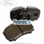 Set placute frana spate etrier Brembo Ford Transit 2006-2014 2.2 TDCi RWD 155 cp CVRC diesel | Foto 2