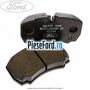 Set placute frana spate etrier Brembo Ford Transit 2006-2014 2.4 TDCi 140 cp H9FB diesel | Foto 2