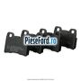 Set placute frana spate Ford Escort 1995-1998 1.8 Turbo D 70 cp RVA diesel