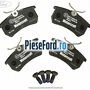Set placute frana spate Ford Fiesta 2002-2005 ST150 150 cp N4JB benzina | Foto 2