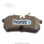 Set placute frana spate Ford Fiesta 2013-2017 1.6 ST 200 200 cp JTJC benzina