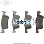 Set placute frana spate Ford Fiesta 2017-2023 1.5 TDCi 85 cp XUJC, XUJD, XUJE, XUJF, XUJG diesel