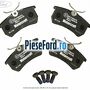Set placute frana spate Ford Focus 1998-2004 1.8 16V 115 cp EYDB, EYDC, EYDD, EYDE, EYDF benzina | Foto 2