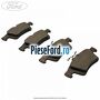 Set placute frana spate Ford Focus 2014-2018 2.0 TDCi ST 185 cp T8DA diesel | Foto 2
