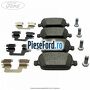 Set placute frana spate Ford Galaxy 2007-2014 2.2 TDCi 175 cp Q4WA diesel