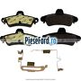 Set placute frana spate Ford Mondeo 1996-2000 1.6 i 16V 95 cp L1L, L1N, L1Q benzina