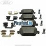 Set placute frana spate Ford Mondeo 2008-2014 2.0 TDCi 163 cp TXBA, TXBB diesel