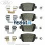Set placute frana spate Ford S-Max 2007-2014 2.3 160 cp SEWA benzina | Foto 3
