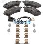 Set placute frana spate Ford Transit 2019-2023 2.0 EcoBlue 150 cp P0FA diesel | Foto 5