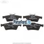 Set placute frana spate Ford Transit Connect 2002-2014 1.8 Di 75 cp BHPA, P7PA, P7PB, R2PA diesel | Foto 4