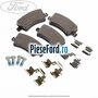 Set placute frana spate frana electrica Ford S-Max 2007-2014 2.0 TDCi 136 cp AZWC, UKWA diesel | Foto 4
