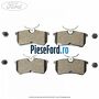 Set placute frana spate model confort Ford Fiesta 2013-2017 1.0 Sport 140 cp YYJA, YYJB benzina | Foto 2