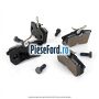 Set placute frana spate model confort Ford Fiesta 2013-2017 1.25 60 cp STJA, STJB, STJC, STJD benzina | Foto 4