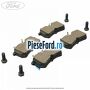 Set placute frana spate model confort Ford Fiesta 2013-2017 1.6 TDCi 95 cp T3JA, TZJA, TZJB diesel | Foto 3