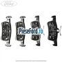 Set placute frana spate premium Ford Fiesta 2017-2023 1.0 EcoBoost 101 cp SFJE, SFJF, SFJH, SFJJ, SFJK, SFJN benzina