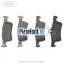Set placute frana spate premium Ford Fiesta Active 2018-2023 1.0 EcoBoost 140 cp YYJE benzina | Foto 3