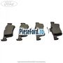 Set placute frana spate premium Ford Fiesta Active 2018-2023 1.5 TDCi 120 cp XWJA, XWJB, XWJC diesel | Foto 2