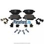 Set placute frana spate premium Ford Galaxy 2007-2014 2.0 TDCi 130 cp AZWA diesel