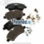 Set placute frana spate premium Ford Tourneo Custom 2014-2018 2.2 TDCi 155 cp CVFF diesel