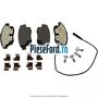 Set placute frana spate premium Ford Transit 2006-2014 2.2 TDCi 85 cp P8FA, P8FB diesel