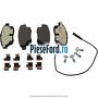Set placute frana spate premium Ford Transit 2006-2014 2.2 TDCi RWD 155 cp CVRC diesel