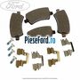 Set placute frana spate premium frana electrica Ford S-Max 2007-2014 1.8 TDCi 100 cp FFWA diesel