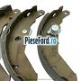 Set saboti frana diametru 180 mm Ford Fiesta 1989-1996 1.8 D 60 cp RTC, RTD, RTG diesel