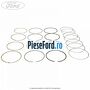 Set segmenti piston standard Ford C-Max 2007-2011 1.8 122 cp QQDC benzina