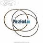 Set segmenti piston standard Ford Escort 1995-1998 1.8 16V 115 cp RKC benzina | Foto 2