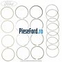 Set segmenti piston standard Ford Fiesta 2002-2005 ST150 150 cp N4JB benzina
