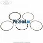 Set segmenti piston standard Ford Mondeo 1996-2000 2.0 i 131 cp NGA, NGB, NGC, NGD benzina