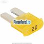Siguranta 20 A galbena tip lama Ford Focus 2004-2007 1.6 TDCi 109 cp G8DA, G8DB, G8DD, G8DE, G8DF diesel