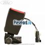 Suport centura scaun spate cu avertizare sonora culoare neagra Ford Mondeo 2014-2018 1.6 TDCi 115 cp NGCA, U3CA diesel