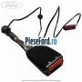 Suport centura scaun spate cu avertizare sonora Ford Fiesta 2013-2017 1.0 Sport 140 cp YYJA, YYJB benzina