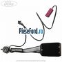 Suport centura scaun spate cu avertizare sonora Ford Fiesta 2013-2017 1.5 TDCi 75 cp UGJC, XUJA, XUJB diesel