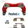 Suport etrier fata 278 MM culoare rosu Ford Fiesta 2013-2017 1.6 ST 200 200 cp JTJC benzina