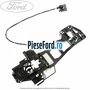 Suport plastic interior maner usa fata stanga Ford Focus 2014-2018 1.0 EcoBoost 100 cp M2DA, M2DB, M2DC, SFDA, SFDB benzina