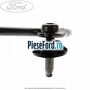 Suport reglabil fixare centura siguranta fata stanga Ford Fiesta 2013-2017 1.5 TDCi 100 cp XUJH diesel