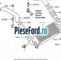 Suport stanga furtun intercooler Ford Focus 1998-2004 1.8 DI/TDDi 75 cp BHDA, BHDB diesel
