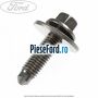 Surub 25 mm prindere balama usa spate inferioara Ford Tourneo Custom 2014-2018 2.2 TDCi 125 cp CYF4, CYFF diesel