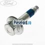 Surub 25 mm prindere protectie usa interior Ford Fiesta 2013-2017 1.6 TDCi 95 cp T3JA, TZJA, TZJB diesel