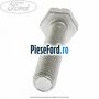 Surub 50 mm prindere fuzeta punde spate Ford Ka 1996-2008 1.6 i 95 cp CDB, CDC benzina